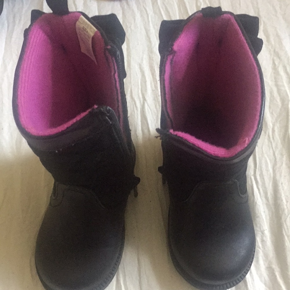Faux leather boots from toys r us